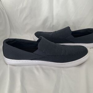 Cuater Men's By Travis Matthew Size 9 Stripe Canvas Slip On Casual Loafers Shoes